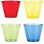 Creative Converting 9 oz Assorted Colors Plastic Tumblers, 144/Pack (338355)~#|#~134B29EB-37DC-462D-B7342A73C3D30BF6_sc7