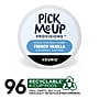 Pick Me Up Provisions™ French Vanilla Coffee Keurig® K-Cup® Pods, Light Roast, 96/Carton (PM62434CT)~#|#~134BC16E-8F89-45FB-8D2321C45F0FD49D_sc7
