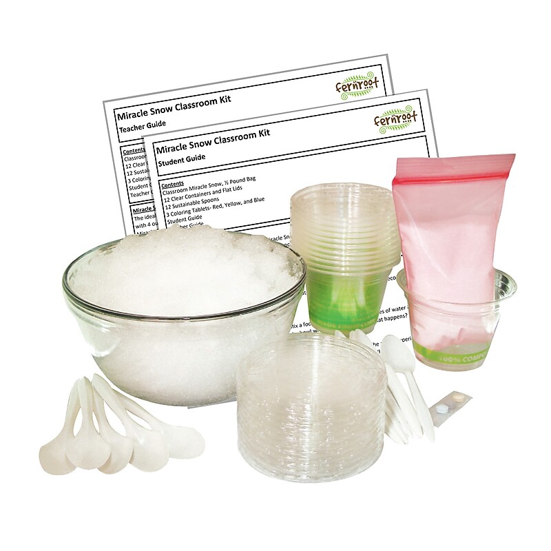 Fernroot Miracle Snow Classroom Kit, Multicolored (SRCCKBS500) image 1
