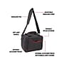USA Gear S Series S14 Travel Case for Nintendo Switch, Black (GRSLS14100RDEW)~#|#~13515326-7644-4FBD-A304777375F2AE20_sc7