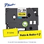 Brother P-touch TZe Strong Adhesive Laminated Label Tape, 0.94" X 26.2', Yellow (TZES651G)~#|#~135601F5-83F8-4FE5-92DD6573D29BA577_sc7