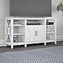 Bush Furniture Key West Manufactured Wood Console TV Stand, Screens up to 65", Pure White Oak (KWV160WT-03)~#|#~1357E2FA-51F0-4BC5-AA4ADC0139558715_sc7