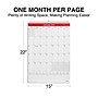 2024 Staples 15" x 22" Wall Calendar, Red/White (ST53925-24)~#|#~13588276-C06C-454E-A9BA04E955A66B6D_sc7