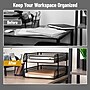 Mind Reader 2-Tier Stackable Paper Desk Tray, Metal Mesh, Black, 2/Set (2CSTACK2-BLK)~#|#~135AE0D9-B340-4578-95C901908008A157_sc7
