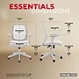 Staples Essentials Ergonomic Fabric Swivel Task Chair, Gray (UN58149)~#|#~135B562A-0583-4D26-AF02FCFD74B31B31_sc7