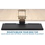 Mount-It! Under Desk Computer Keyboard and Mouse Tray, Black (MI-7135)~#|#~sp17662780_sc7