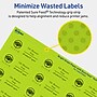Avery Printable Rectangle Multipurpose Labels, 1" x 2.5", Bright Green, 960/Pack (94221)~#|#~1361EBDB-F632-4CCE-9EDCF7EE9E51AE3F_sc7