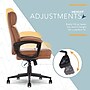 Click365 Classic Ergonomic Bonded Leather Swivel Executive Chair, Cognac (CCHR10022A)~#|#~13637A9E-9F2D-4AB8-88BC34E3109BA67C_sc7