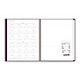 2027 Blue Sky 8.5" x 11" Calendar Year Monthly Planner, Plastic Cover, Plum (161838)~#|#~13684D97-0F48-4374-AF795605187D5CD0_sc7
