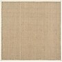 Safavieh Natural Fiber Collection 6' x 6' Square Indoor Area Rug, Machine Made, Natural/Beige (NF114A-6SQ)~#|#~13698B3D-7BC6-4E5F-B2DAD1CD3FFD797D_sc7
