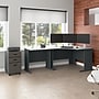 Bush Business Furniture Cubix 48"W Corner Desk with Return and Mobile File Cabinet, Slate/White Spectrum (SRA005SLSU)~#|#~1369D643-6563-4BA2-8EFFC7F033F1E8A7_sc7