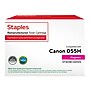 Staples 055H Remanufactured Magenta High Yield Toner Cartridge Replacement for Canon 055HM (ST3018C001DS)~#|#~136B6F86-7113-4D11-B554013D5A7EA04A_sc7