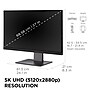 ViewSonic ColorPro 27" LED 5K Monitor, 75Hz, Black (VP2788-5K)~#|#~136D4729-87B6-4C1E-8F0AE74E668D69D2_sc7