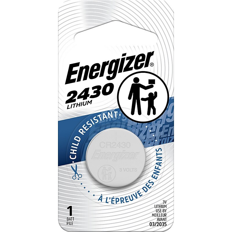 Energizer 2430 Lithium Battery (ECR2430BP) image 1