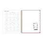 2026-2027 Blue Sky Roosevelt Pink Frosted 8.5" x 11" Academic Weekly & Monthly Planner, Plastic Cover, Pink/Gray (128691-A27)~#|#~1370CDB3-C82F-401C-A8ADD3947A42F9AC_sc7