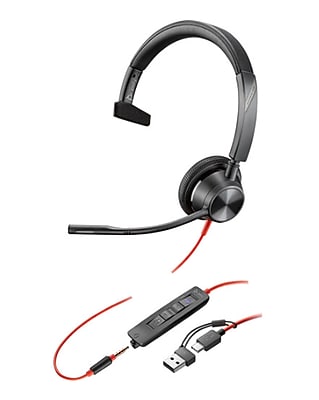 Poly Blackwire 3325 Stereo Headset