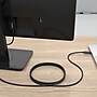 Staples TECH 6 ft. USB-C to Display Port Audio/Video Cable, Male to Male, Black (ST62471)~#|#~13787ED2-4946-4949-9FB4734ECC9A2DC9_sc7