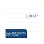 Roaring Spring Paper Products 1-Subject Notebooks, 9" x 11", College Ruled, 100 Sheets, Each (11096)~#|#~137BA2EE-1B74-4CC7-A8251097DC9818F4_sc7