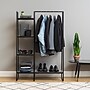 Iris 8.88" x 6.75" Garment Rack, Black Metal (596277)~#|#~138911B1-19FA-484F-9102C7094B1FBECD_sc7