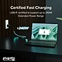 Plugable USB4 EPR 3.3' USB-C Power Cable, 240W, Black (USB4-240W-1M)~#|#~1389EADD-D96C-4050-A2C77092D250D876_sc7