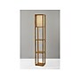 Adesso Wright 63" Walnut Floor Lamp with Square Natural Shade (3138-12)~#|#~1390E05B-9FB9-4CB5-98FAA5EAA124AD99_sc7