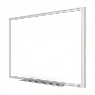 TRU RED™ Magnetic Steel Dry Erase Board, Satin Frame, 2' x 1.5