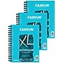 Canson XL Series 7" x 10" Wire Bound Watercolor Sketch Pad, 30 Sheets/Pad, 3/Bundle (MCXC40007742506-3)~#|#~13A05275-CE48-4A11-ADA3C75A13B6EED1_sc7