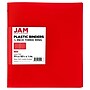 JAM Paper 1/2" 3-Ring Flexible Poly Binder, Red (PB75237RE)~#|#~13A0C109-CB6D-442E-9EC1F21D6ED34D8D_sc7
