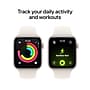 Apple Watch SE 3 GPS 44mm, Starlight Aluminum Case with Starlight Sport Band, Small/Medium (MEHG4LW/A)~#|#~13A80784-C0BA-4070-B388B895CD220EB2_sc7