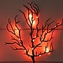 Nearly Natural 14" Pre-Lit Artificial Halloween Black Twig Branches with 45 Orange LED Lights and Ground Stake, 3/Set (T5201)~#|#~13AA1590-5CA4-4584-9FC8308DCD94D7A3_sc7