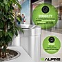 Alpine Industries Stainless Steel Trash Can with Open Lid, 50 Gallon, Silver (ALP475-50)~#|#~13B14601-C708-4E0F-88730609D2B34EC9_sc7