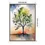 Amanti Art Tree of Color by Sally Ann Moss Framed Canvas Wall Art Print, 23"W x 33"H (A42678841850)~#|#~13B6B1B8-1D79-45C5-88B237B4D22D13F4_sc7