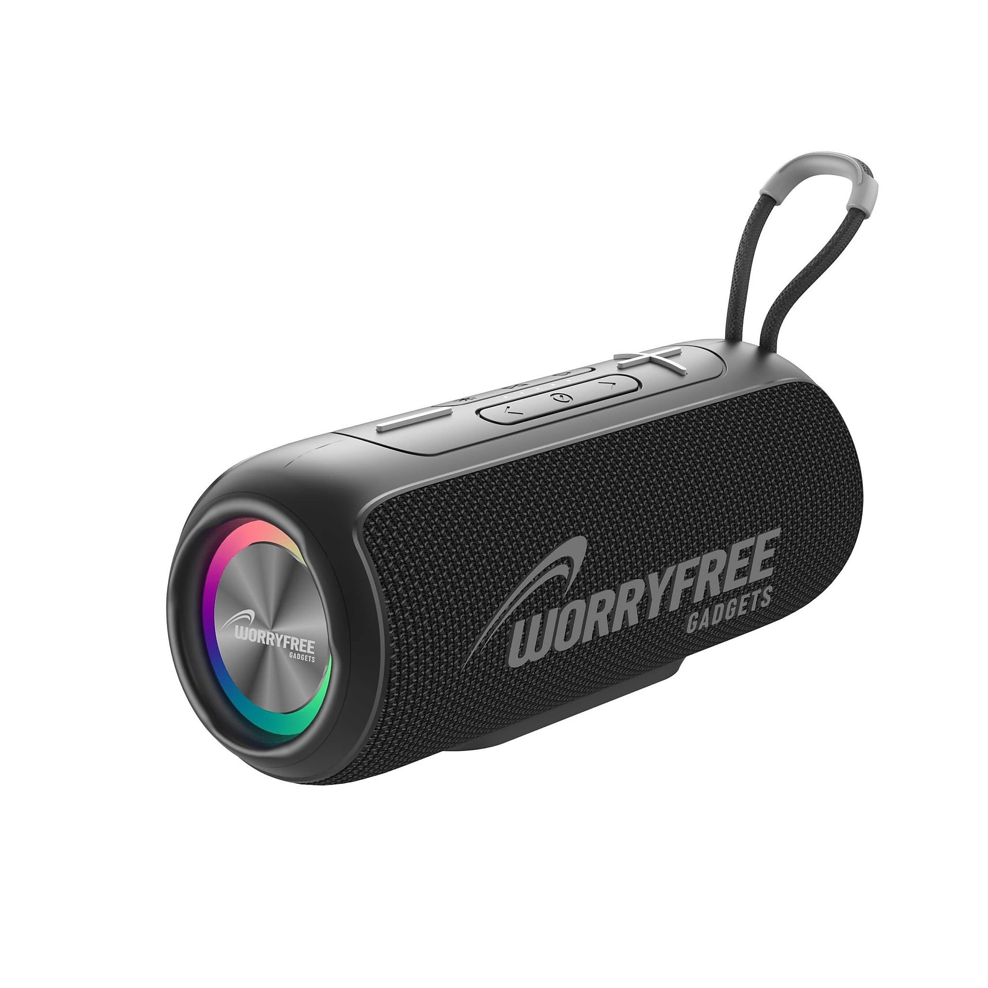 Worryfree Gadgets Party Series Wireless Bluetooth Stereo Speaker, IPX6 Water Resistant, Black (WP26-BLK) Sansujyuku sansujyuku.com