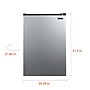 Magic Chef Adjustable Temperature Control Refrigerator, Stainless Steel (HMAR45HCSE)~#|#~13BE3BE7-B9F5-44F3-85B5FF62592AC1E2_sc7