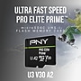 PNY PRO Elite Prime 256GB microSDXC Memory Card with Adapter, Class 10, UHS-I, V30 (P-SDU256V32200PEP-GE)~#|#~13C66E97-EB4D-43E9-9BEEF8E561EED349_sc7