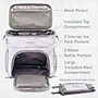 Bentgo Prep Deluxe Insulated Lunch Bag, White Marble (BGPRPBAG-WM)~#|#~13C6A218-5977-49AF-8C18AE698115BFA0_sc7