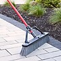 Libman Commercial 24" Rough Surface Heavy-Duty Push Broom, Gray Bristles, 3/Carton (825)~#|#~13D34C0A-ADC6-4D53-B36118CD5C2B1748_sc7