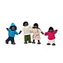 PlanToys Wooden Doll Family, Dark Skin Tone, 4/Set (PTS7416)~#|#~13D3F8A2-4662-4198-9CEBBFFEFC6126CA_sc7
