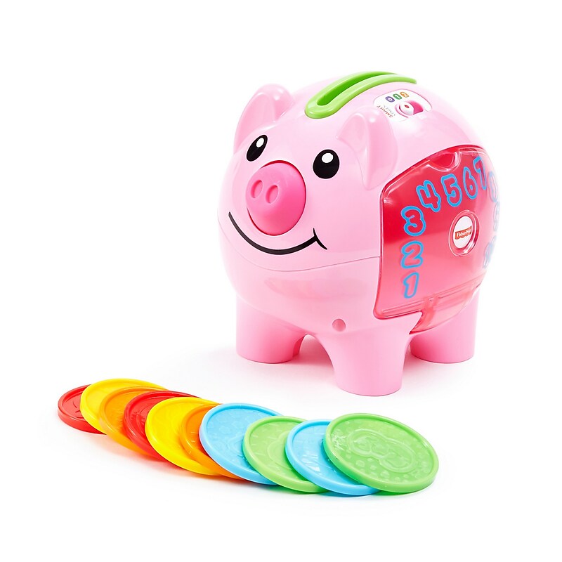 Fisher-Price Laugh & Learn  Smart Stages Piggy Bank (CDG67) image 1