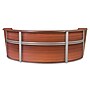 Regency Marque 144"W Curved Reception Desk Workstation, Cherry (77293CH)~#|#~13E34D1A-B742-4E61-91C4293DB7A4B980_sc7