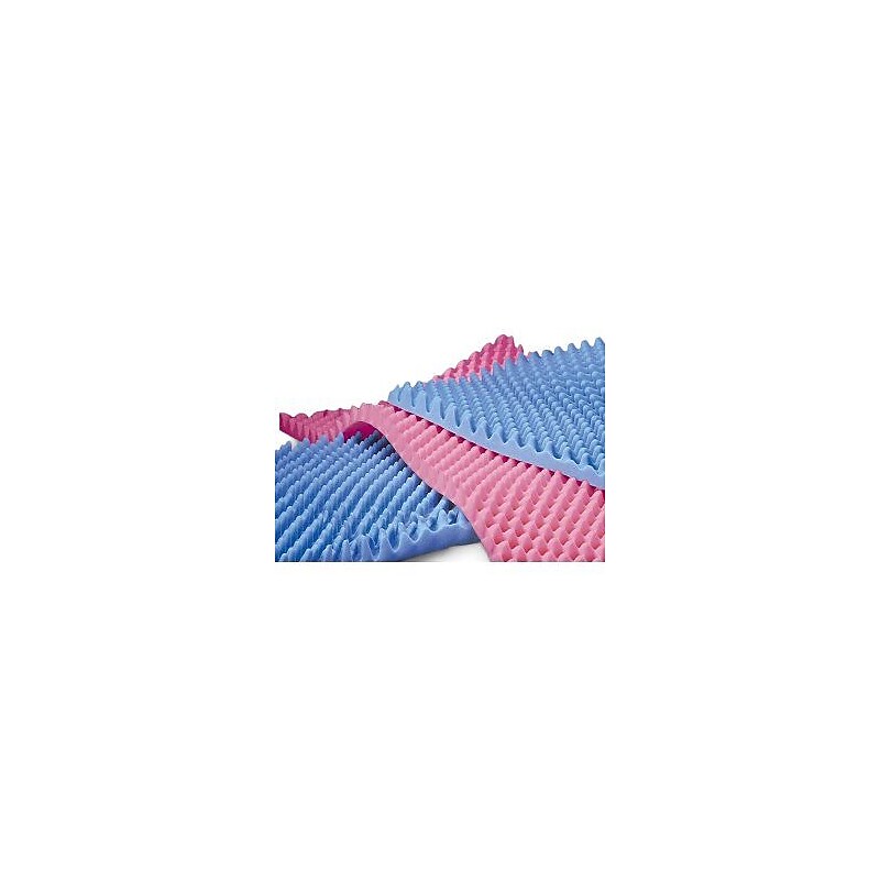 Medline Convoluted Foam Bed Pads, 73"L x 4" H x 32" W, Premium Foam (NON081974U) image 1