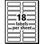 Avery TrueBlock Laser/Inkjet Extra Large File Folder Labels, 15/16" x 3-7/16", White, 450 Labels/Pack (5027)~#|#~13E9622B-5CFD-4288-A8B0A5173DDF9BD6_sc7