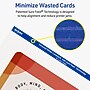 Avery Rectangle Rounded Corners Matte Blank Card, White, 50/Box (19479399774)~#|#~13EABC3D-A50A-444D-829C34CEDD653750_sc7