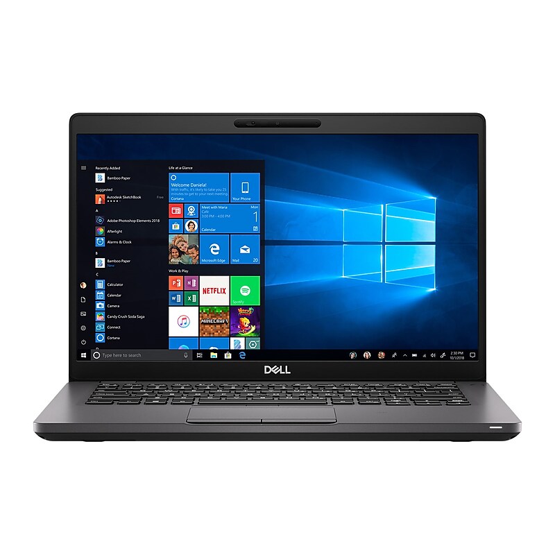 Dell Latitude 5400 14" Refurbished laptop, Intel Core i5-8365U 1.6GHz, 16GB RAM, 256GB SSD, Windows 11 Pro (J5-5400A15) image 1