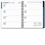 2025-2026 Global Printed Products Teal Floral 8.5" x 11" and 3.5" x 6" Academic Weekly & Monthly Planners, Plastic Cover~#|#~13FA15D4-0FA0-4215-8DE33B2A132CBE2D_sc7