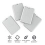 bentgo Insulated Ice Packs, Gray, 4/Pack (BGOICE-Y)~#|#~13FA1884-CFEB-43F2-BD9263FE98DFFFCD_sc7