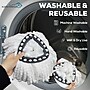 BISON LIFE Kleen Handler Microfiber Spin Mop Head Refill, White, 24/Pack (BPES-SPM-MFR-W-L-1-24A)~#|#~13FC9D63-0D07-4940-860075C6310E46B8_sc7