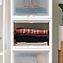 Iris Plastic Storage Bin With Sliding Door, White, 3/Pack (500057)~#|#~13FE4B39-565E-461E-AA8E7852A0BA9D72_sc7