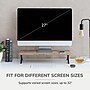 Anji Mountain Mango Wood & Metal Monitor Stand, Up to 32" Monitor, Natural (MS-MNG-04BLK)~#|#~13FFEE8E-A931-4C9F-A766FFBD6A9C066A_sc7