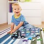 Hey! Play! 2-Sided Car Carrier Semi-Truck Toy, Black (80-TK122201)~#|#~140A0EFA-98CC-44CA-9CFC0BDA82699D28_sc7